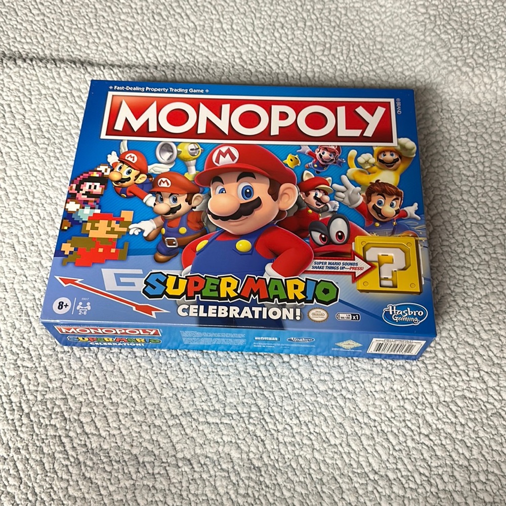 Super Mario Celebration Edition Board Game Monopoly